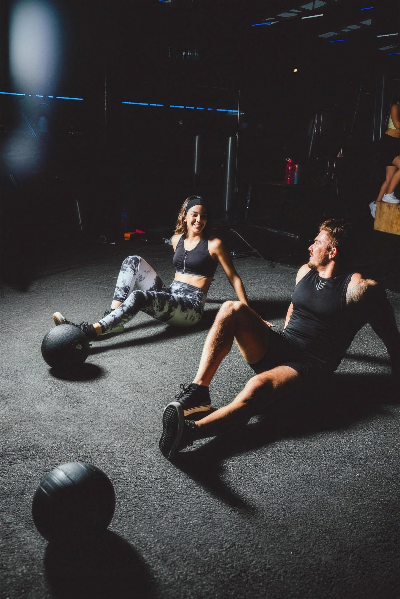 Members after a strength session at Citrin Longevity in West Hollywood